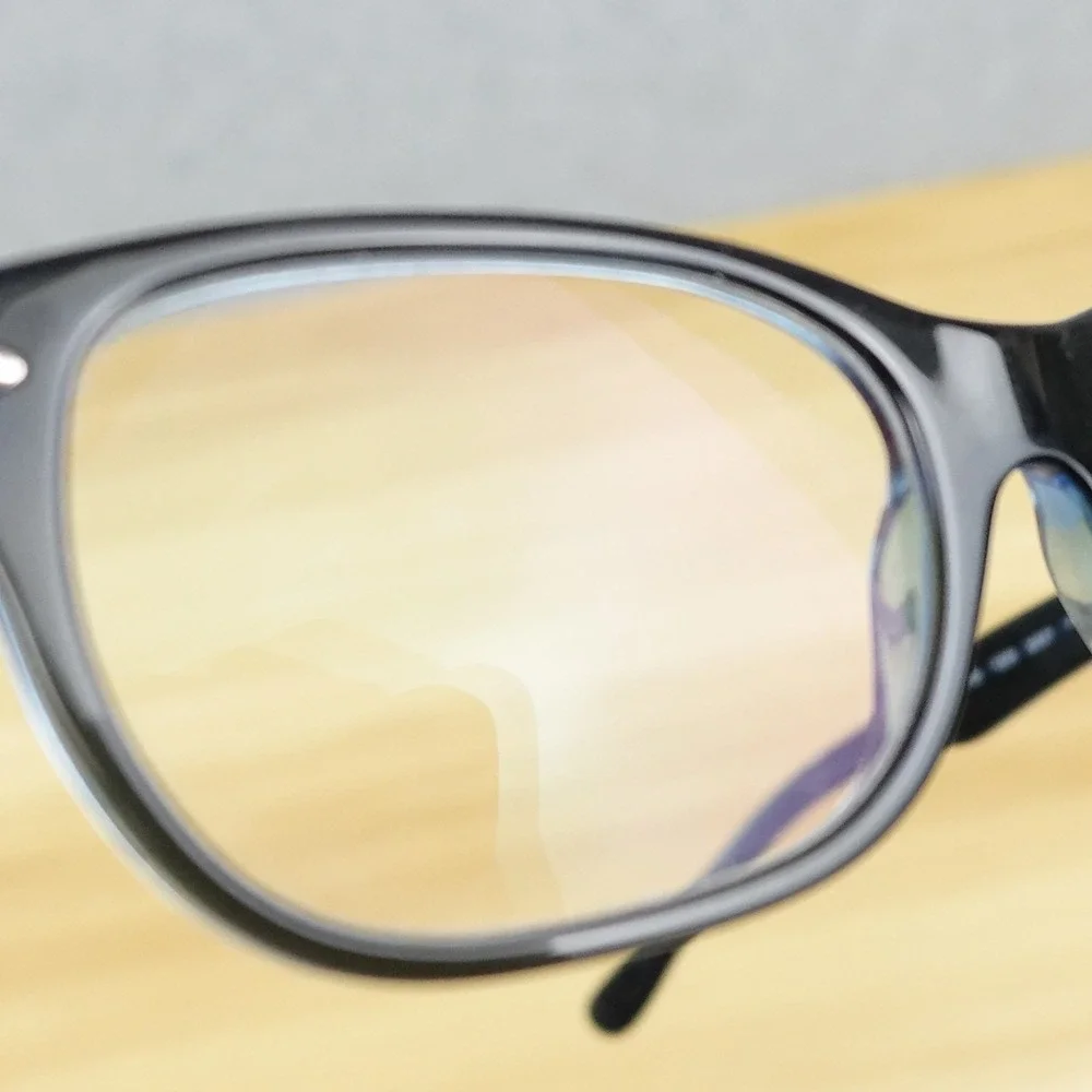 Ray-Ban Kids Eyeglasses Frames RB1555 3667 Blue Rectangle Full Rim 48-16-130